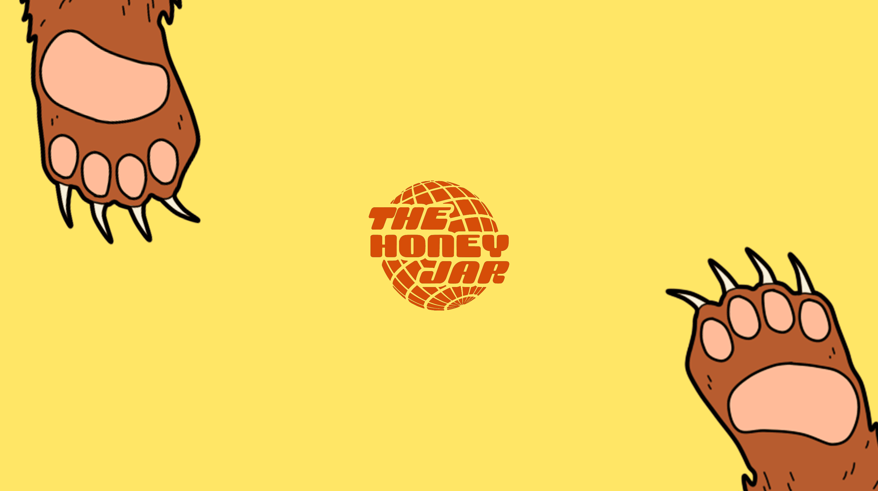 Honey Jar Background